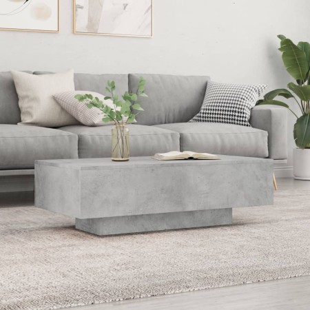 Betongrauer Couchtisch aus Holzwerkstoff, 100 x 49,5 x 31 cm von vidaXL, Couchtisch - Ref: Foro24-833891, Preis: 66,28 €, Rab...