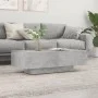 Concrete gray engineered wood coffee table 100x49.5x31cm by vidaXL, Coffee table - Ref: Foro24-833891, Price: 64,43 €, Discou...