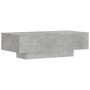 Betongrauer Couchtisch aus Holzwerkstoff, 100 x 49,5 x 31 cm von vidaXL, Couchtisch - Ref: Foro24-833891, Preis: 66,28 €, Rab...