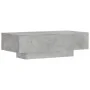 Concrete gray engineered wood coffee table 100x49.5x31cm by vidaXL, Coffee table - Ref: Foro24-833891, Price: 64,43 €, Discou...