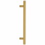 Tiradores para armarios 10 uds acero inoxidable dorado 160 mm