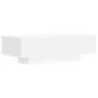 Mesa de centro madera de ingeniería blanco 100x49,5x31 cm de vidaXL, Mesas de centro - Ref: Foro24-833889, Precio: 75,59 €, D...