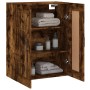 Wandschrank Holzwerkstoff Räuchereiche 69,5x34x90 cm von vidaXL, Sideboards - Ref: Foro24-830393, Preis: 72,56 €, Rabatt: %