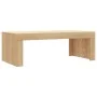 Sonoma oak engineered wood coffee table 102x50x36 cm by vidaXL, Coffee table - Ref: Foro24-823369, Price: 41,59 €, Discount: %