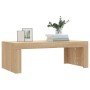 Couchtisch aus Sonoma-Eichenholzwerkstoff, 102 x 50 x 36 cm von vidaXL, Couchtisch - Ref: Foro24-823369, Preis: 42,17 €, Raba...