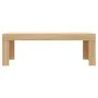 Sonoma oak engineered wood coffee table 102x50x36 cm by vidaXL, Coffee table - Ref: Foro24-823369, Price: 41,59 €, Discount: %
