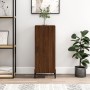Engineered wood brown oak sideboard 34.5x34x90 cm by vidaXL, Sideboards - Ref: Foro24-828555, Price: 67,14 €, Discount: %