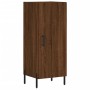 Engineered wood brown oak sideboard 34.5x34x90 cm by vidaXL, Sideboards - Ref: Foro24-828555, Price: 67,14 €, Discount: %