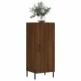 Braunes Sideboard aus Holzwerkstoff Eiche 34,5x34x90 cm von vidaXL, Sideboards - Ref: Foro24-828555, Preis: 66,30 €, Rabatt: %