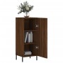 Engineered wood brown oak sideboard 34.5x34x90 cm by vidaXL, Sideboards - Ref: Foro24-828555, Price: 67,14 €, Discount: %