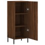 Engineered wood brown oak sideboard 34.5x34x90 cm by vidaXL, Sideboards - Ref: Foro24-828555, Price: 67,14 €, Discount: %