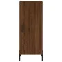 Braunes Sideboard aus Holzwerkstoff Eiche 34,5x34x90 cm von vidaXL, Sideboards - Ref: Foro24-828555, Preis: 66,30 €, Rabatt: %