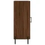 Braunes Sideboard aus Holzwerkstoff Eiche 34,5x34x90 cm von vidaXL, Sideboards - Ref: Foro24-828555, Preis: 66,30 €, Rabatt: %