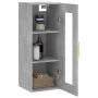 Concrete gray wall cabinet 34.5x34x90 cm by vidaXL, Sideboards - Ref: Foro24-828904, Price: 41,95 €, Discount: %