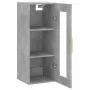 Concrete gray wall cabinet 34.5x34x90 cm by vidaXL, Sideboards - Ref: Foro24-828904, Price: 41,95 €, Discount: %