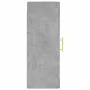 Concrete gray wall cabinet 34.5x34x90 cm by vidaXL, Sideboards - Ref: Foro24-828904, Price: 41,95 €, Discount: %