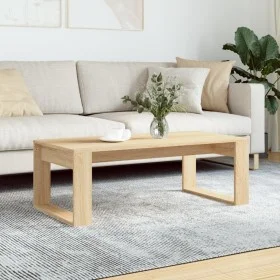 Sonoma oak engineered wood coffee table 102x50x35 cm by vidaXL, Coffee table - Ref: Foro24-823361, Price: 47,57 €, Discount: %