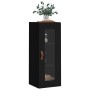 Armario de pared negro 34,5x34x90 cm de vidaXL, Aparadores - Ref: Foro24-828885, Precio: 51,03 €, Descuento: %