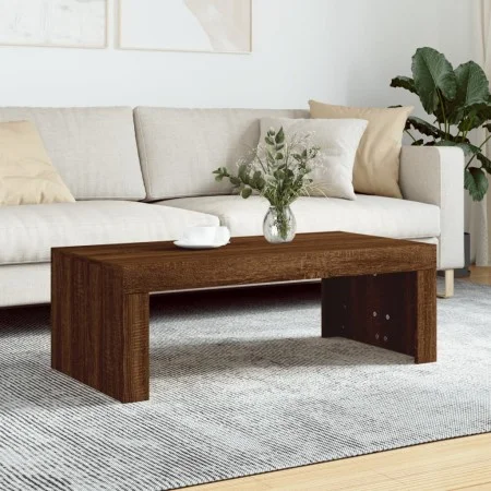 Mesa de centro madera de ingeniería roble marrón 102x50x36 cm de vidaXL, Mesas de centro - Ref: Foro24-823373, Precio: 49,97 ...