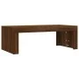Mesa de centro madera de ingeniería roble marrón 102x50x36 cm de vidaXL, Mesas de centro - Ref: Foro24-823373, Precio: 49,97 ...