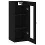 Armario de pared negro 34,5x34x90 cm de vidaXL, Aparadores - Ref: Foro24-828885, Precio: 51,03 €, Descuento: %