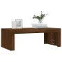 Engineered wood coffee table in brown oak 102x50x36 cm by vidaXL, Coffee table - Ref: Foro24-823373, Price: 50,02 €, Discount: %