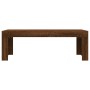 Couchtisch aus Holzwerkstoff braune Eiche 102x50x36 cm von vidaXL, Couchtisch - Ref: Foro24-823373, Preis: 51,24 €, Rabatt: %