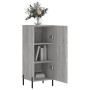 Aparador madera de ingeniería gris Sonoma 34,5x34x90 cm de vidaXL, Aparadores - Ref: Foro24-828554, Precio: 65,24 €