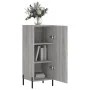 Aparador madera de ingeniería gris Sonoma 34,5x34x90 cm de vidaXL, Aparadores - Ref: Foro24-828554, Precio: 64,51 €, Descuent...