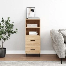Sonoma Sideboard aus Eiche 34,5x34x90 cm von vidaXL, Sideboards - Ref: Foro24-828687, Preis: 66,55 €, Rabatt: %