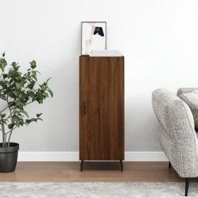 Oak brown engineered wood sideboard 34.5x34x90 cm by vidaXL, Sideboards - Ref: Foro24-828563, Price: 77,33 €, Discount: %