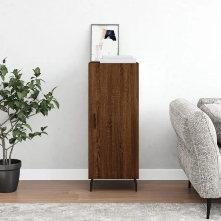 Sideboard aus eichenbraunem Holzwerkstoff, 34,5 x 34 x 90 cm von vidaXL, Sideboards - Ref: Foro24-828563, Preis: 77,33 €, Rab...