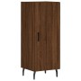 Oak brown engineered wood sideboard 34.5x34x90 cm by vidaXL, Sideboards - Ref: Foro24-828563, Price: 78,54 €, Discount: %
