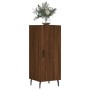 Oak brown engineered wood sideboard 34.5x34x90 cm by vidaXL, Sideboards - Ref: Foro24-828563, Price: 78,54 €, Discount: %