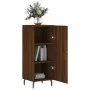 Oak brown engineered wood sideboard 34.5x34x90 cm by vidaXL, Sideboards - Ref: Foro24-828563, Price: 77,33 €, Discount: %