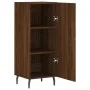 Sideboard aus eichenbraunem Holzwerkstoff, 34,5 x 34 x 90 cm von vidaXL, Sideboards - Ref: Foro24-828563, Preis: 77,33 €, Rab...