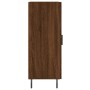 Oak brown engineered wood sideboard 34.5x34x90 cm by vidaXL, Sideboards - Ref: Foro24-828563, Price: 78,54 €, Discount: %