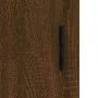 Sideboard aus eichenbraunem Holzwerkstoff, 34,5 x 34 x 90 cm von vidaXL, Sideboards - Ref: Foro24-828563, Preis: 77,33 €, Rab...
