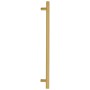 Tiradores para armarios 5 uds acero inoxidable dorado 320 mm
