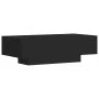 Black engineered wood coffee table 100x49.5x31 cm by vidaXL, Coffee table - Ref: Foro24-833890, Price: 54,16 €, Discount: %