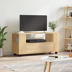 Mueble para TV madera de ingeniería roble Sonoma 102x34,5x43 cm de vidaXL, Muebles TV - Ref: Foro24-833745, Precio: 75,65 €, ...