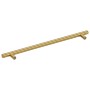 Tiradores para armarios 5 uds acero inoxidable dorado 320 mm