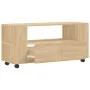 TV-Schrank aus Holzwerkstoff Sonoma-Eiche 102x34,5x43 cm von vidaXL, TV-Möbel - Ref: Foro24-833745, Preis: 78,80 €, Rabatt: %