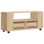 TV-Schrank aus Holzwerkstoff Sonoma-Eiche 102x34,5x43 cm von vidaXL, TV-Möbel - Ref: Foro24-833745, Preis: 78,80 €, Rabatt: %