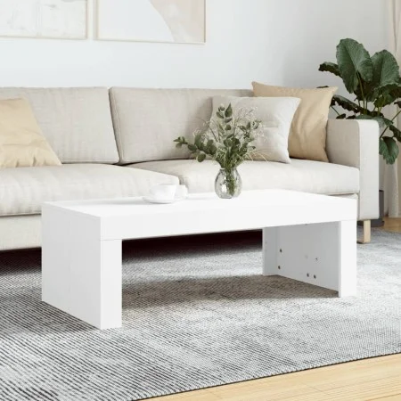 Weißer Couchtisch aus Holzwerkstoff, 102 x 50 x 36 cm von vidaXL, Couchtisch - Ref: Foro24-823366, Preis: 39,87 €, Rabatt: %