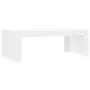 Weißer Couchtisch aus Holzwerkstoff, 102 x 50 x 36 cm von vidaXL, Couchtisch - Ref: Foro24-823366, Preis: 39,87 €, Rabatt: %