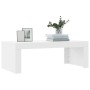 Weißer Couchtisch aus Holzwerkstoff, 102 x 50 x 36 cm von vidaXL, Couchtisch - Ref: Foro24-823366, Preis: 40,38 €, Rabatt: %