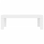Weißer Couchtisch aus Holzwerkstoff, 102 x 50 x 36 cm von vidaXL, Couchtisch - Ref: Foro24-823366, Preis: 40,38 €, Rabatt: %