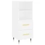 Weißes Sideboard aus Holzwerkstoff, 34,5 x 34 x 90 cm von vidaXL, Sideboards - Ref: Foro24-828644, Preis: 52,48 €, Rabatt: %