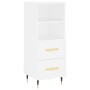 White engineered wood sideboard 34.5x34x90 cm by vidaXL, Sideboards - Ref: Foro24-828644, Price: 53,00 €, Discount: %